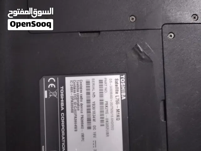 لابتوب توشيبا بسعر كيزيوني