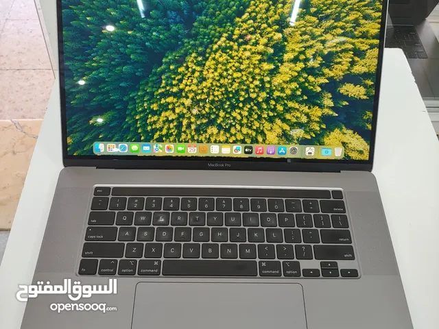 MacBook Pro 16 Touch Bar 2019 core i9 16GB Ram 1TB SSD لابتوب ابل
