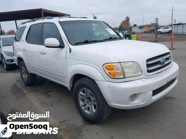 تيوتا سيكويا 2005 محرك 47 الابيض ساحلية ليمتد شاصي ذهب لا بخ لا ترميل