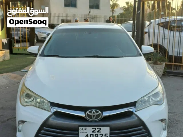 تويوتا كامري موديل 2015 فحص كامل جميع الاضافات للبيع بالتقسيط بدفعة 2200 دينار والباقي اقساط شهريه