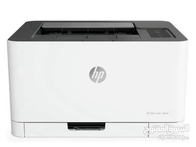 طابعة ليزر ملونة 150nw من إتش بي، 4ZB95A - أبيض