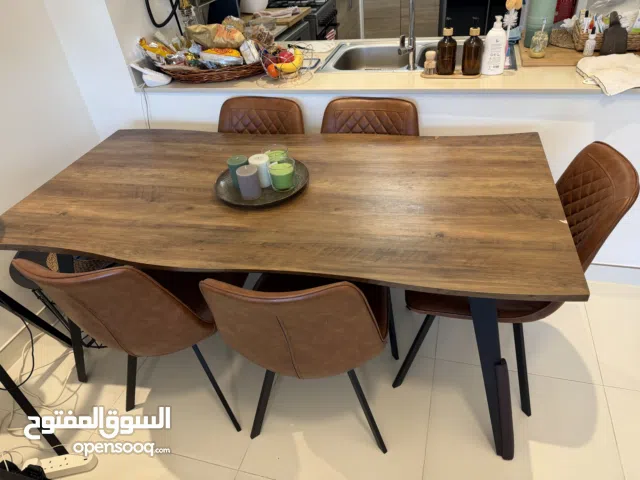 Dining table with 6 chairs