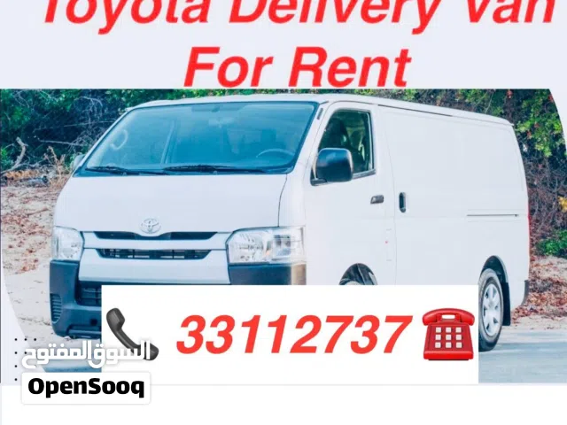 Toyota Cargo Van For Rant باص بوكس للإيجار