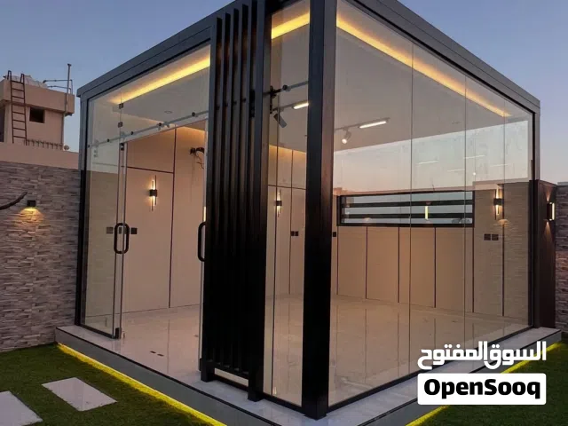 جلسات الحديقة.غرفة زجاجية