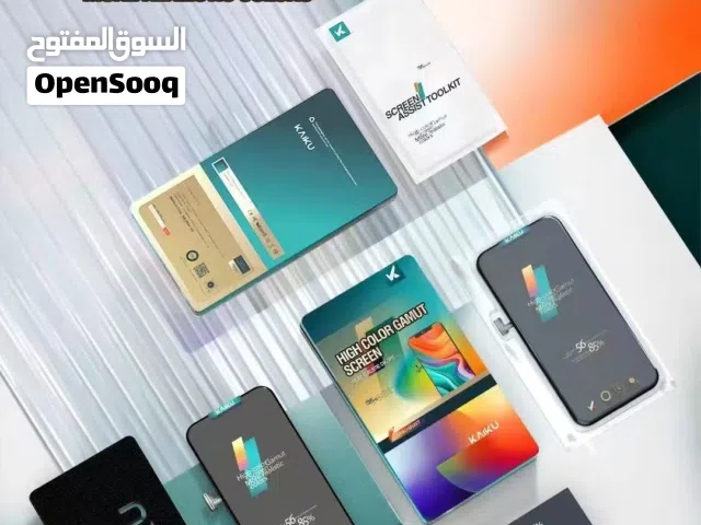 شاشات ايفون 11 برو ماكس ( من شركةkaiku )    تتش و اللوان مقاربة من الاصلي  شامل التركيب  hd+