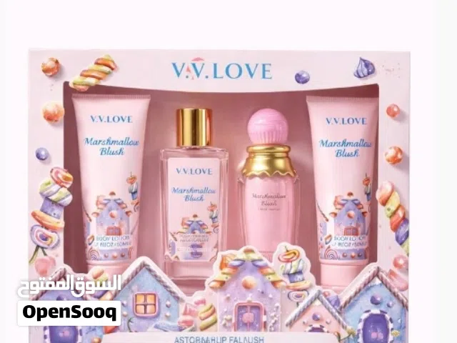 بكج عطور؛  ثلاث انواع ( يارا، موصوف، v.v love)