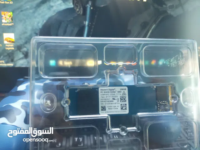 NVMe SSD WD SN530 – 256GB أول استعمال