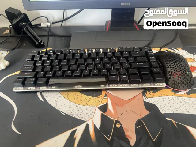 كيبورد انقليزي و ماوس و ماوس باد حط سعرك و شلهم اقل من 120 ما ببيع