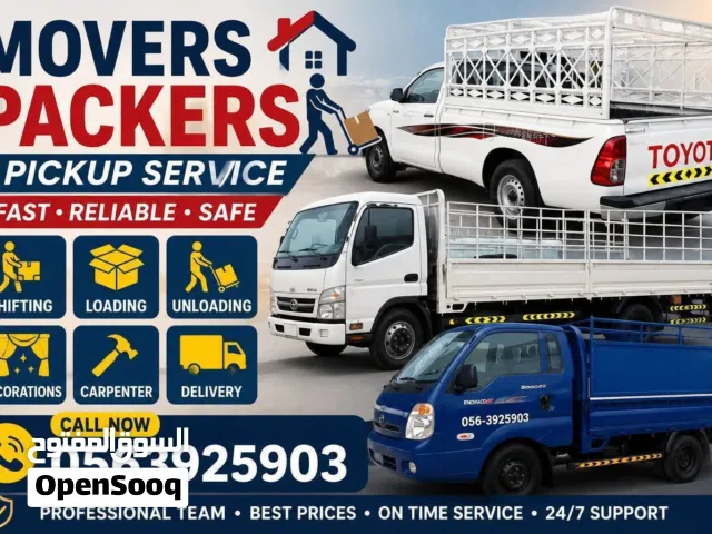Movers packers pickup service