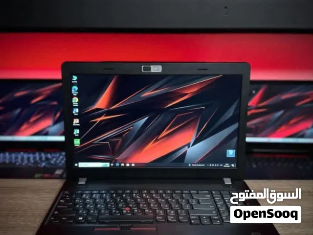 Lenovo ThinkPad e570 هارد 512ssd رام 16 جهاز نضيف كررت فحص واستخدام لمدة شهر من اي عيب او خلل