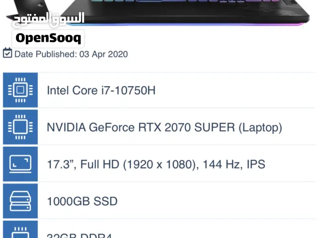 ASUS ROG STRIX G713LWS