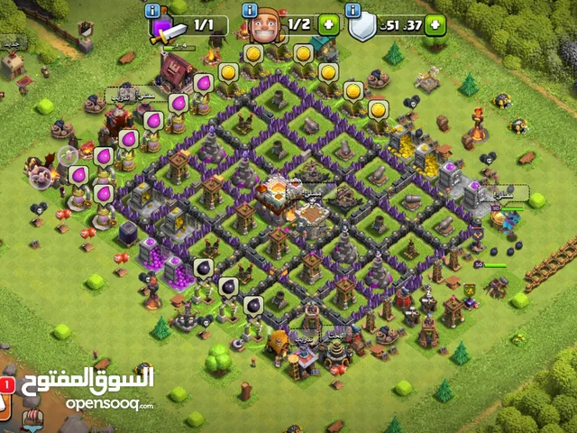 لعبة كلاش اوف كلانس القرية 11
