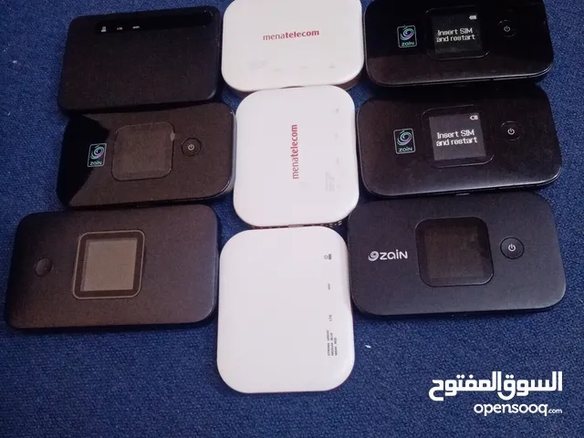 أجهزة الراوتر المحمولة4G شغالين احسن مايكون العدد 9 أجهزة اثنين بدون بيتري