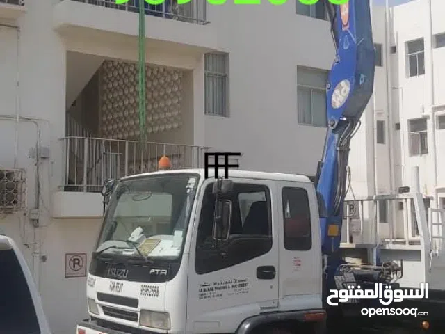 Hiup truck for rent all Muscat 7ton 10ton Best price for House shifiing villa office transport 3ton