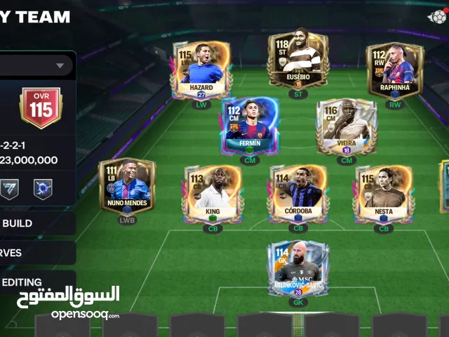 Fifa Accounts and Characters for Sale in Msallata