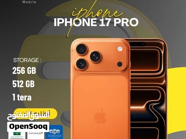 Apple iPhone 17 Pro 256 GB in Amman