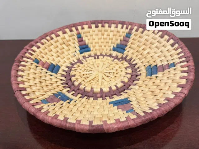 سلال تراثية قش طبيعي وصناعي مستعمل اغلبها بحال الممتاز