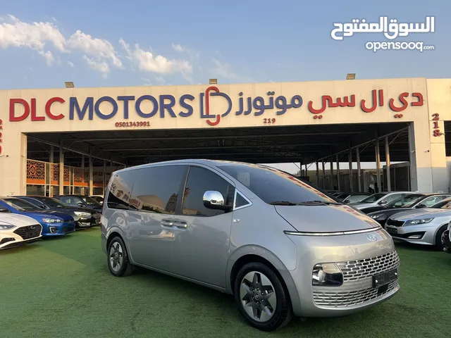 Hyundai Staria 2022 Korean specs Clean title with custom papers and low mileage 53,000 KM Diesel