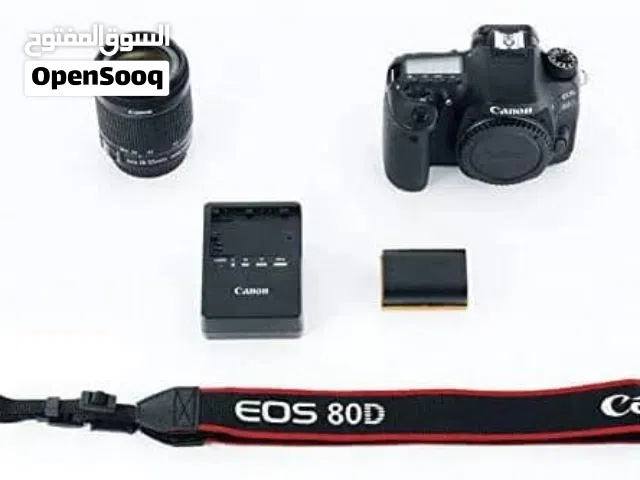 عدة تصوير كاملة كاميرا كانون 80d و اضاءة جودوكس sk400 وخلفيات تصوير