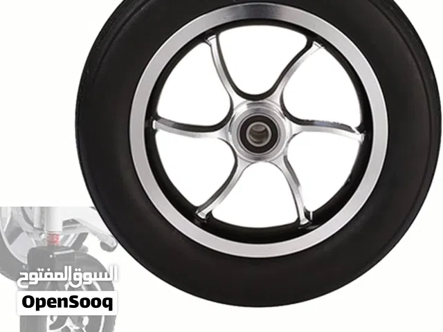 عجلات امامية للكراسي الكهربائية جنط المنيوم   مقاس 10 انش جديد غير مستعمل