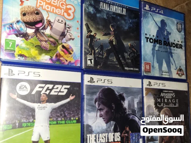 العاب PS5 و PS4