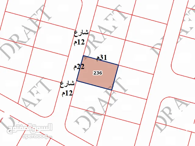 Residential Land for Sale in Irbid Aydoun