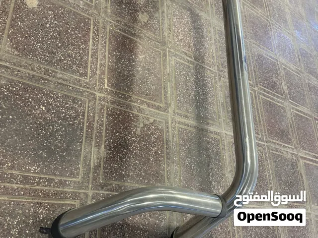طقم تعديل كامل (دعامة خلفية + دعاسات جانبية) ستانلس ستيل - نظافة تامة