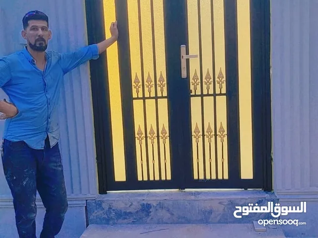 معمل القبله لكافة اعمال حداده بيبان شبابيك محجرات سقايف تغليف واجهات بالكيبون مكاني البصره( القبله )