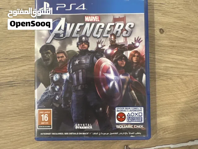 PS4 MARVEL AVENGERS crystal dynamics
