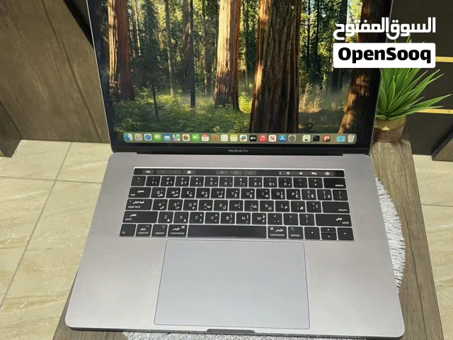 MacBook Pro 2019 i7 / RAM 16 / SSD 256 / شاشة 15.4 Retina / Radeon 4GB