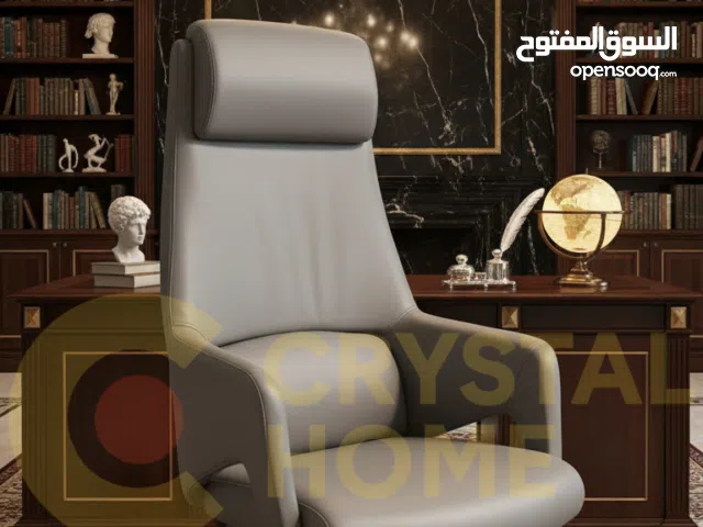 كرسي مدير جلد فخم                                   كرسي أنيق ومريح يناسب المكاتب والاستخدام الطويل
