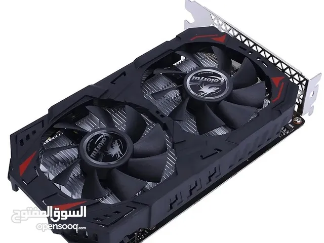 بطاقة رسومات من شركة كلورفول (كرت شاشة نوع colorful GTX 1050 4g)