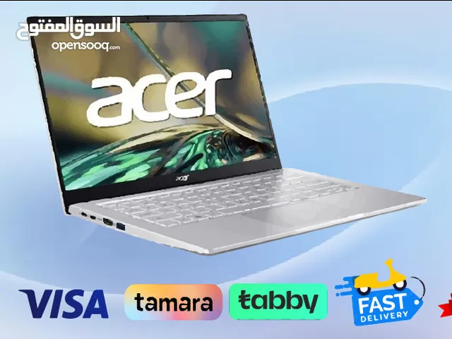 Acer Swift 3 14" Notebook, Intel Core i5-1240P, 8GB RAM, 512GB SSD, Windows OS, Acer SF314-512-56QM
