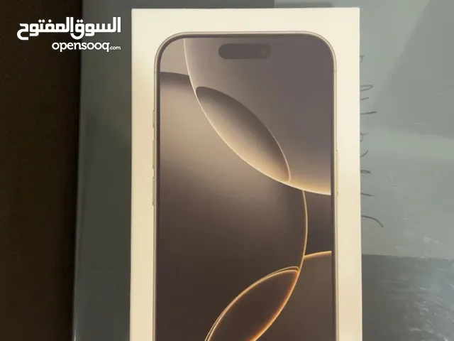 ايفون 16 برو 128 جي بي ما انفتح ناجورال تيتانيوم  Natural titanium IPhone 16  pro 128 gb not opened