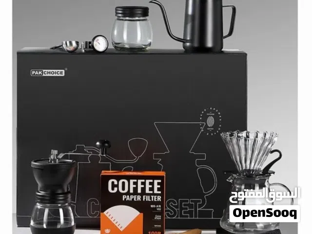 -طقم صانع مشروبات الكوفي NEW V60 Make 10in 1 Filter Coffee Set