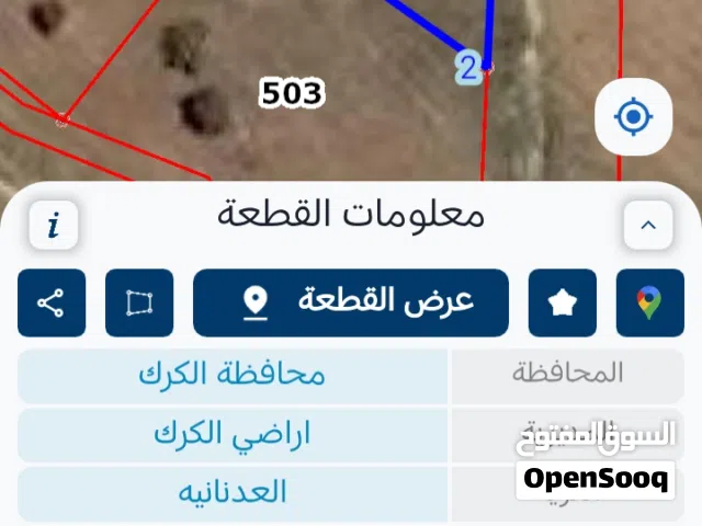 Residential Land for Sale in Al Karak Al-Adnanya