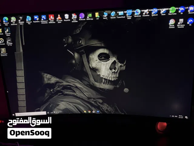 gs27fc gaming monitor للبيع شاشه كيمنك