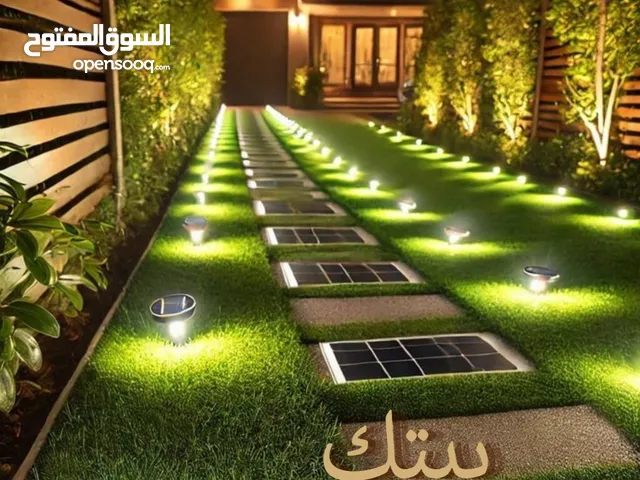 حوّل أي مساحة خارجية لتحفة فنية... تصميم حدائق 2D و3D، نجيل صناعي طبيعي، جرين وول، وملاعب .