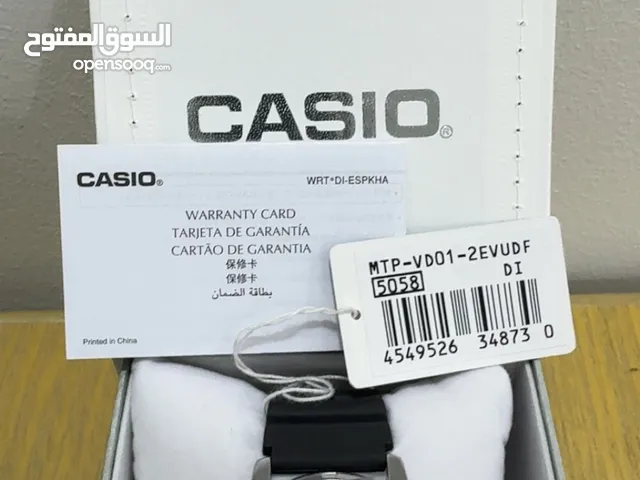 ساعة كاسيو
