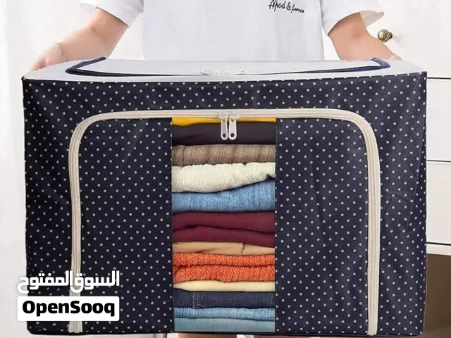 السلام عليكم متوفر عندي منظمات ملابس وبطاطين والعاب دات جودة عالية مدعوم بلحديد يخلي دولابك منظم