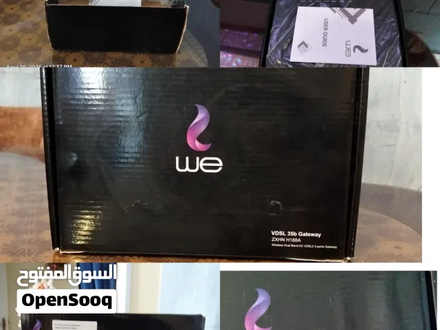 راوتر WE الاسود الجديد VDSL