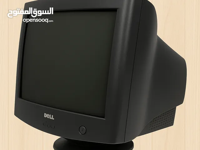 شاشة كمبيوتر CRT ديل - تعمل بكفاءة - السعر 200 جنيه