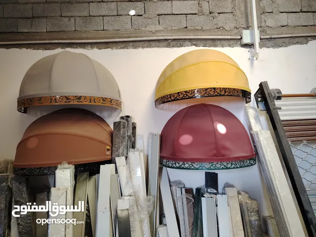 حداده عامه تركيب وصناعة وصيانة المظلات والهناقر وصيانة وتغيير قماش المظلات العاديه والبراتشو