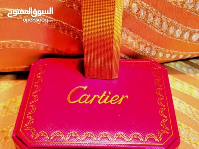 قداحة كارتير Cartier الفاخره مطليه ذهب بحالة الوكاله فرنسيه أصليه