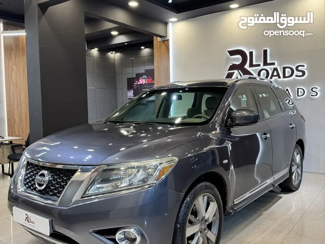 Nissan Pathfinder 2014 Gcc Oman Full Option Low km 107000 Only first owner