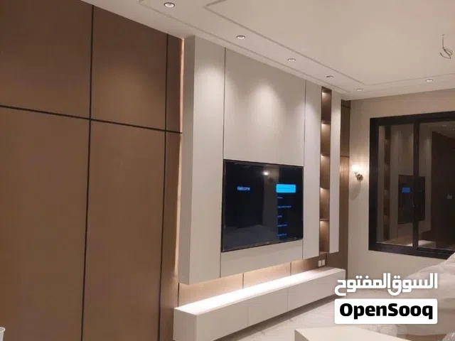 ديكور شاشة ديكور صالة ديكور منزلي