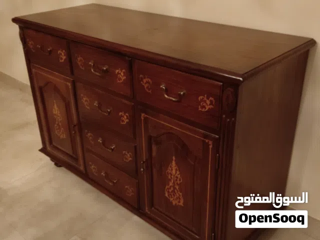 antique Syrian drawer cabinet table