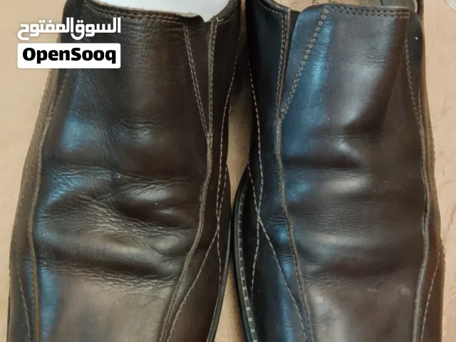 حذاء جلد ايطالي ننرة 41)42