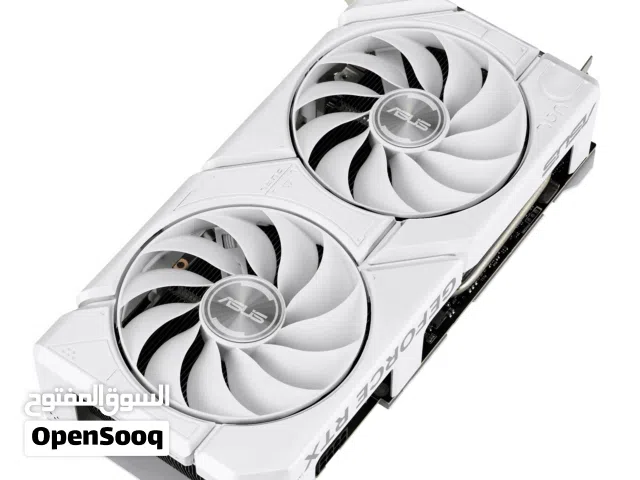 كرت شاشة 4060 RTX ابيض من Asus