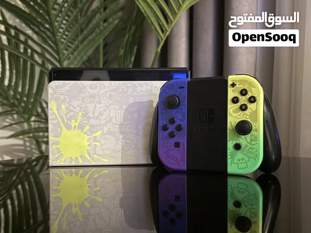 Nintendo Switch Oled Splatron Edition بحالة الوكاله